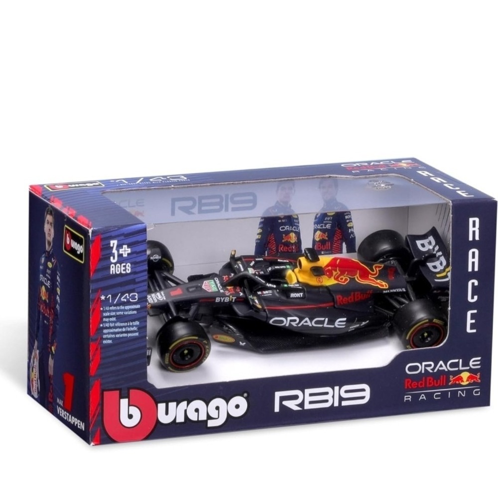 Oracle Red Bull Racing RB19 M.Verstappen - Bburago - 1:43 1/43‎ - Picture 3 of 5